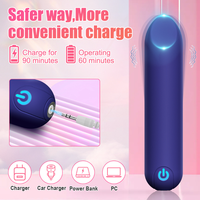 Vibrateur Mini Bullet à 10 Vitesses Contrôlé par Application, Jouet Sexuel pour Femme, Étanche, Vibrateur Électrique, Masseur du Clitoris, Stimulateur du Point G