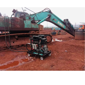 ระบบกรองและล้างน้ำมันไฮดรอลิกสำหรับเครื่องจักรเคลื่อนย้ายดิน ระบบทำความสะอาดน้ำมันแบบสุญญากาศและกำจัดสิ่งปนเปื้อน - Product Image 1