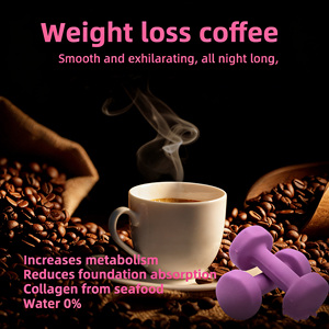 Café en Polvo Max Slim al por Mayor de Fábrica con L-Carnitina, Colágeno y Suplementos Herbales de Frijol Blanco para Apoyar la Quema de Grasa - Product Image 5