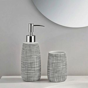 <span class=keywords><strong>Set</strong></span> da <span class=keywords><strong>bagno</strong></span> in ceramica per Hotel, - Product Image 6