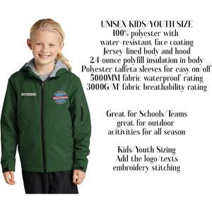 แจ็กเก็ตปักลายสำหรับเด็กเยาวชน2025 Yst56กันลมสวมใส่กลางแจ้งพร้อมโลโก้และข้อความออกแบบได้ตามต้องการ - Product Image 5