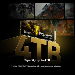 Внутренний твердотельный накопитель Lexar THOR PRO PCIe Gen4X4 NVMe 512 ГБ, 1 ТБ, <span class=keywords><strong>2</strong></span> ТБ, 4 ТБ для настольных ПК - Product Image 5