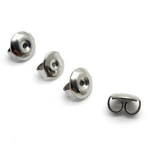 Hypoallergenic Stainless Steel <strong>Earring</strong> <strong>Back</strong> Secure <strong>Locking</strong> <strong>Backs</strong> for Stud <strong>Earrings</strong> 18K Gold Replacement - Product Image 2
