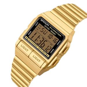 Montre numérique pour homme Sanda 2007 2020, nouvelle collection, LED lumineuse, étanche, fonctionnelle, sportive, pour homme - Product Image 1