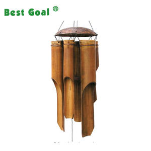 Carillon éolien en bois de <span class=keywords><strong>bambou</strong></span>, grand ton commémoratif, éléphant indien traditionnel en cuivre - Product Image 2