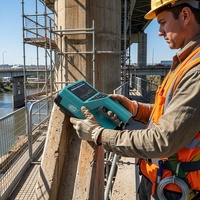 Concreto ASTM C805 para Martillo de Prueba en Proyectos de Megainfraestructura de Arabia Saudita - Probador de Rebote de Alta Precisión con Protección IP65 1