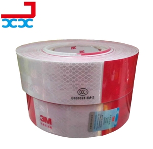 Reflective High Visibility Yellow/Red Warning Tape Trailer <strong>Bus</strong> Rear Reflector <strong>Sticker</strong> - Product Image 4