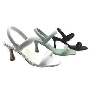 Sandales à talons hauts pour femmes, avec ceinture en un mot, pour la danse - Product Image 1