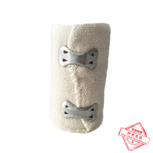 ใหม่ผ้าพันแผลยืดหยุ่นแบบใช้ซ้ำได้ 7.5 ซม. 10 ซม. 15 ซม. ผ้ากอซฝ้ายสีขาวการฝึกปฐมพยาบาลอุปกรณ์การแพทย์ - Product Image 4