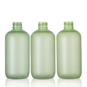 Botella Boston Redonda Mate de 500ml, 24mm, 410, Material PET, Vacía, para Cosméticos y Cuidado Facial, Venta al Por Mayor - Product Image 4