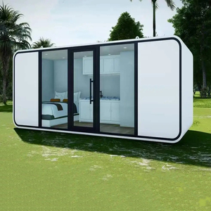 Casa Prefabricada Moderna, Villa Pequeña Portátil, Oficina Móvil para Resort, Alquiler Vacacional, Cabaña de Lujo en Contenedor de Acero - Product Image 1