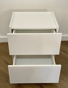 Phòng ngủ nordic hai ngăn kéo bằng gỗ stackable cạnh giường ngủ hiện đại giường nhỏ bên cuối đêm bàn đầu giường cho đồ nội thất phòng khách - Product Image 5