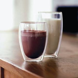 <span class=keywords><strong>Bicchieri</strong></span> spessi 80ml 150ml 250ml 350ml 450ml 650ml <span class=keywords><strong>per</strong></span> bevande calde e fredde resistente al calore borosilicato doppia parete tazza di <span class=keywords><strong>caffè</strong></span> in vetro - Product Image 2