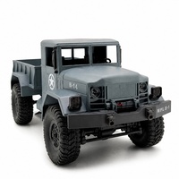 Camion tout-terrain RC B-14 Desert Blue 2.4G télécommandé, corps en métal ABS, prêt à l'emploi, chargeur inclus, véhicule de loisir de qualité professionnelle