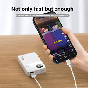 Pd 20 Wát ngân hàng điện công suất lớn 30000mAh 22.5 Wát 12V sạc nhanh xách tay Powerbank với LED hiển thị Q8 - Product Image 4