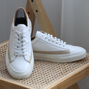 Nouvelle mode chaussures plates décontractées en cuir véritable pour hommes chaussures de marche en peau de vache couche supérieure baskets durables shopping randonnée usage quotidien - Product Image 3