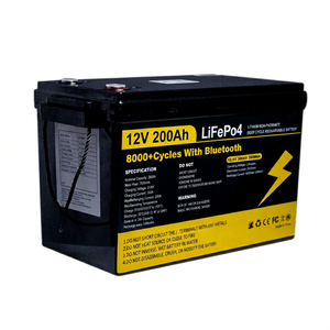 EU Poland Stock 12V <b>24V</b> LiFePO4 <b>Battery</b> 100A 200Ah 300Ah with BMS for Solar Power System Trolling Motor RV Off-Grid Backup Power - Product Image 1