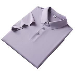 <b>White</b> Women's <b>Polo</b> Shirt Short Sleeve Moisture Wicking Workwear Daily Wear Solid Color Blended Synthetic Fabric KD1-21319 - Product Image 3