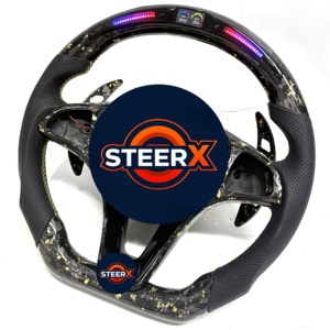 Volante de Fibra de Carbono Personalizado para AMG W205 W212 W213 W246 C292 C43 C63 E63 S65 W463 W222 C180 C200 C250 C300 - Product Image 2