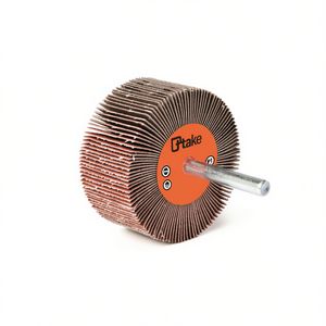 TTAKE Take Abrasive Cloth Flap <b>Wheel</b> 80x20 Mm 6 Mm Shank 180 Grit <b>Grinding</b> <b>Wheel</b> - Product Image 2