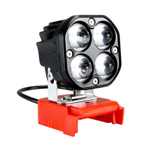 Luz LED Portátil para Exteriores con Carcasa de ABS, Compatible con Batería M18, 40W 6000LM, Linterna con Protección de Bajo Voltaje - Product Image 3