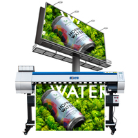 Impresora Plotter Profesional de Gran Formato a Color, 1.6m, Xp600/i3200, para Pancartas Flexibles/Lienzos, con Tinta Eco Solvente