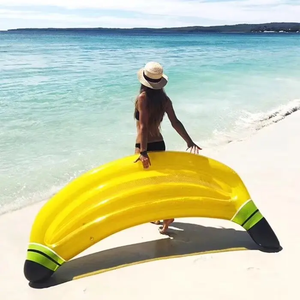 180*95cm Inflatable chuối bơi hồ bơi Float newst trái cây mua chuối hồ bơi Float 180cm nệm bơm hơi - Product Image 3