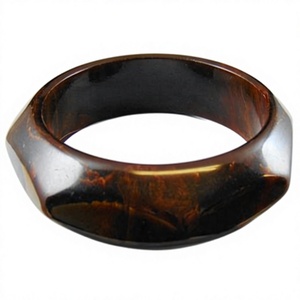 Best Vintage Handmade <b>Resin</b> Bangle Bracelet Design Orange Yellow Marbled Round Shape Women's Jewelry <b>Craft</b> Gift for Woman - Product Image 3