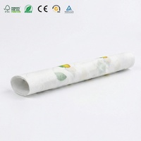 Papier sulfurisé personnalisé avec revêtement simple face, couleur intégrale, pour l'emballage de pizzas, hamburgers, gâteaux, pains et biscuits (recyclable)