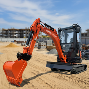 Gebruikt 2,5 ton minigraafmachine, tweedehands rupsgraafmachine, 2,5T, weinig draaiuren, CE-gecertificeerd, goede staat, motor, pomp, motor, hoog rendement - Product Image 3