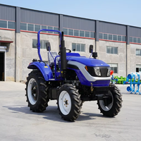 Tracteurs agricoles diesel 4x4 certifiés CE Euro 5 de Chine, 12-15 ch, mini-tracteur chinois à 4 roues