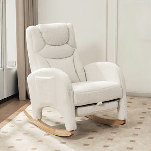 Fauteuil à bascule moderne pour la relaxation, canapé confortable et paresseux pour le salon, la chambre à coucher, le bureau à domicile - Product Image 1