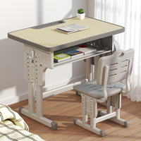 Fabricant leader de bureaux d'écriture pour la formation, prêts pour les conférences, avec tiroirs, table et chaise antimicrobiennes pour enfants, ensemble de meubles