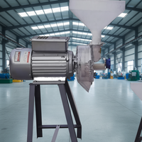 Shuangchao Nouvelle Machine à Moudre les Grains OEM DM-WZ150 Haute Efficacité, Double Usage Sec/Humide, 150 kg/h, 220/380V Monophasé/Triphasé, Garantie 3 Mois