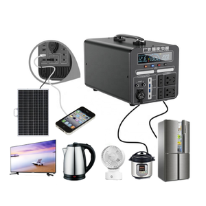 Générateur solaire portable 2000W, station d'alimentation 1500W, contrôleur MPPT, batterie externe pour voiture, pour la maison, le camping en plein air - Product Image 2