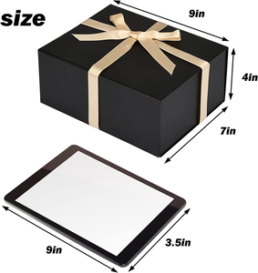 Hochwertige Geschenk papier verpackung Falt schachtel mit Magnet deckel - Product Image 3