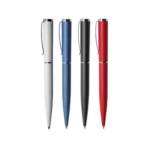 Superb Design Twist Action Low Price School Novelty Metal Pen with semi-gloss Finishing Metal Parker Refill