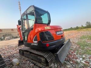 Excavatrice utilisée d'excavatrice de DOOSAN DX60 mini excavatrice de la bonne condition 6TON à vendre - Product Image 4
