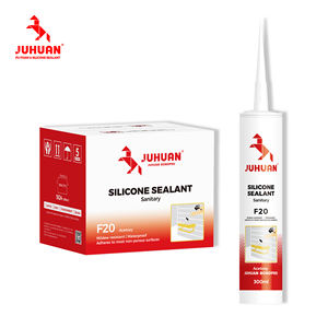JUHUAN Scellant <span class=keywords><strong>silicone</strong></span> acétique de haute qualité 280 ml F20 <span class=keywords><strong>pour</strong></span> usage général et aquariums - Product Image 2