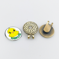 Offre Spéciale – Marqueur de Balle de Golf Magnétique Écologique JY en Émail Souple Amusant, Outil de Repositionnement de Divot 26,5 MM, Ensemble d'Accessoires avec Clip Métallique pour Chapeau GBM25090401