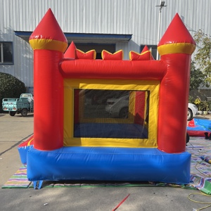 <span class=keywords><strong>Castillo</strong></span> Inflable de PVC Personalizado <span class=keywords><strong>para</strong></span> Exteriores de 3m X 3m <span class=keywords><strong>para</strong></span> Niños, Uso Comercial, Parque de Atracciones, Henan - Product Image 2