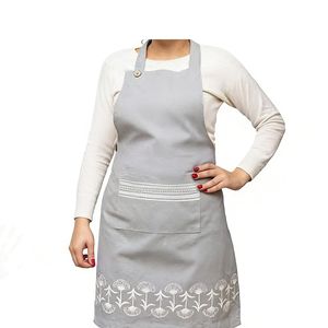 Delantales Clásicos de Algodón Egipcio con Bolsillos Grandes, Ajuste Ajustable para Todos los Tamaños, Plazo de Entrega de Muestra de 7 Días, Venta al por Mayor, En Stock - Product Image 6