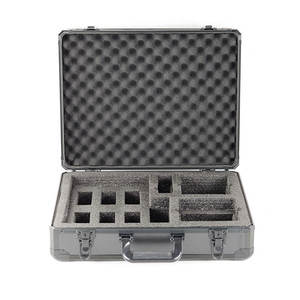 Lichtgewicht geanodiseerde duurzame zwarte aluminium waterdichte OEM/ODM op maat gemaakte gereedschapskoffer van geëxtrudeerd aluminium, harde koffer - Product Image 4