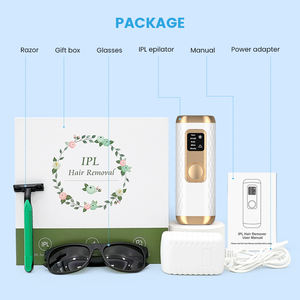 Offres Spéciales 2025 <span class=keywords><strong>Machine</strong></span> Laser pour enlever les cheveux brun Laser maison corps Ipl épilateur glace refroidissement femme épilation - Product Image 6