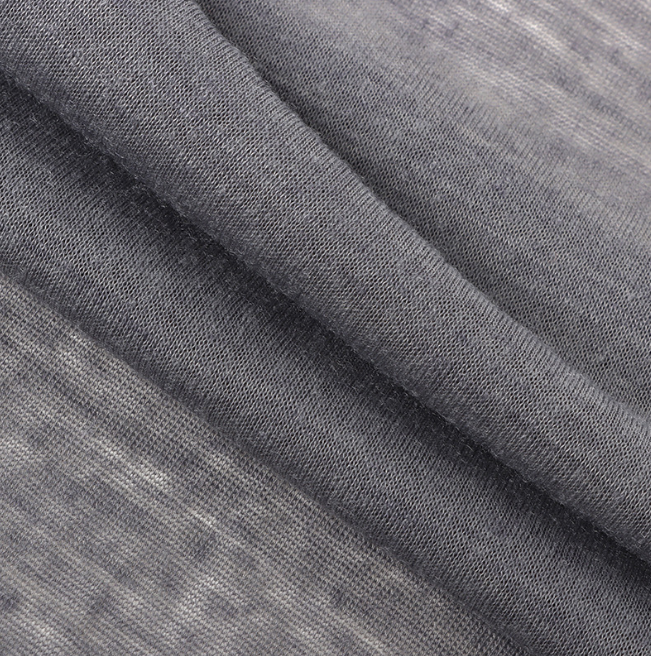 Organic Cotton Recycled Polyester Single sided