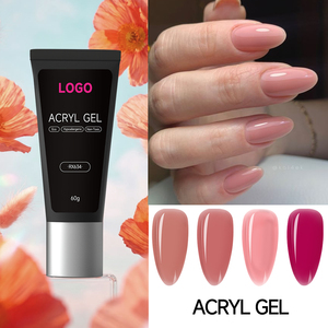 OEM ODM Salon Grade 30g 60g Acrylic Gel UV Gel <b>Nail</b> <b>Extension</b> Acryl Poly Gel Processing Customized Design <b>Nail</b> Supplier Salon - Product Image 1