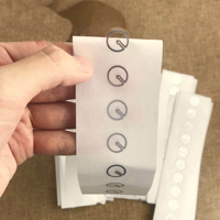 Étiquettes électroniques intelligentes rondes miniatures UHF RFID, diamètre 16 mm, 9 puces