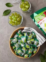 Bonbons à la saveur de raisin vert importés de Corée 153g Glucose Fruit Style coréen de la série télévisée Meteor