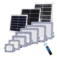 Projecteur solaire extérieur réglable alimenté par un réflecteur télécommandé KCD, projecteur LED solaire 300w