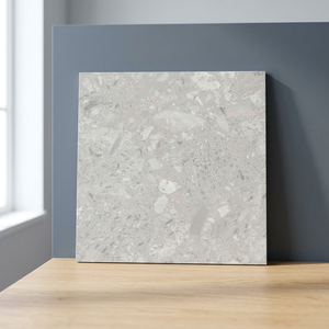 Carreaux de sol en céramique numérique bleus 300x300mm, qualité supérieure, imperméables, résistants au feu, design moderne pour salle de bain, extérieur, Kajaria - Product Image 3